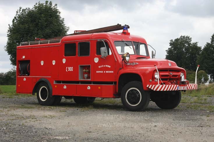 Pompiers Herve Ford Big Job F800 V8