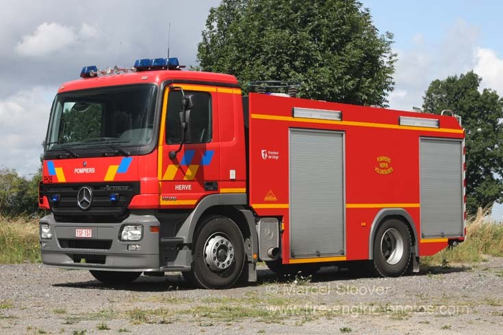 Pompier Herve Mercedes Actros Water carrier