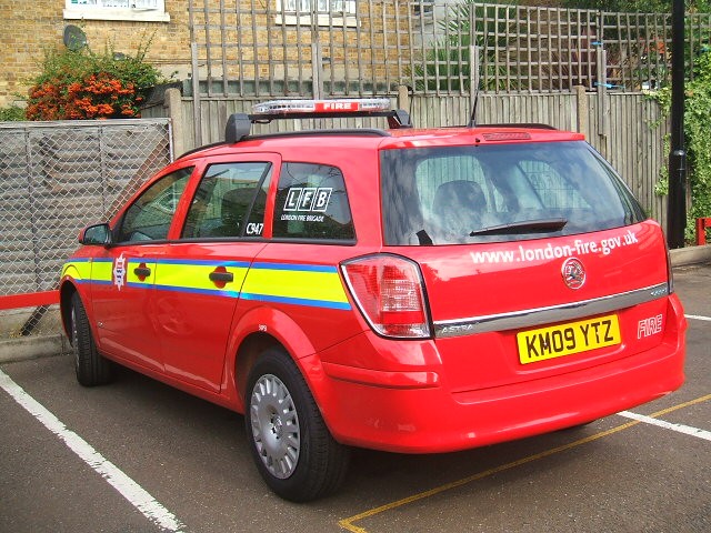 London fire brigades new fleet of cars