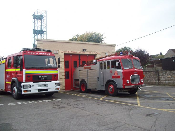 Dennis and MAN Paulton Fire station