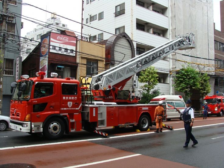 TL Hino-Magirus TFD Tokyo at work