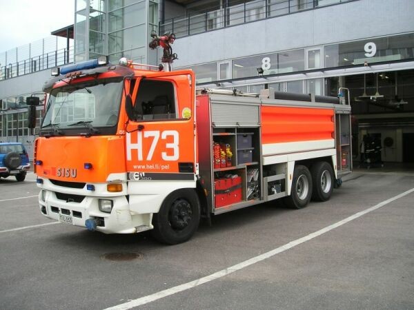 Finland Helsinki watertanker