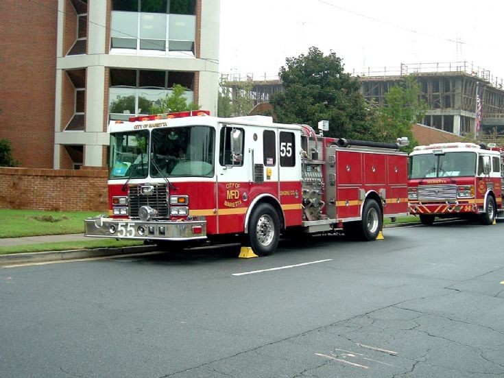 Fire Engines Photos City of Marietta Fire Department Engine 55
