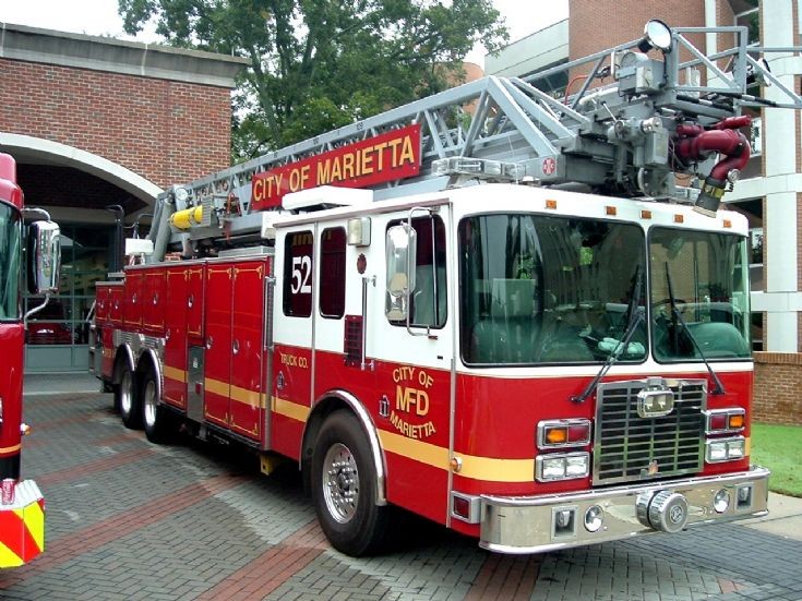 Fire Engines Photos City of Marietta Fire Department Truck 52