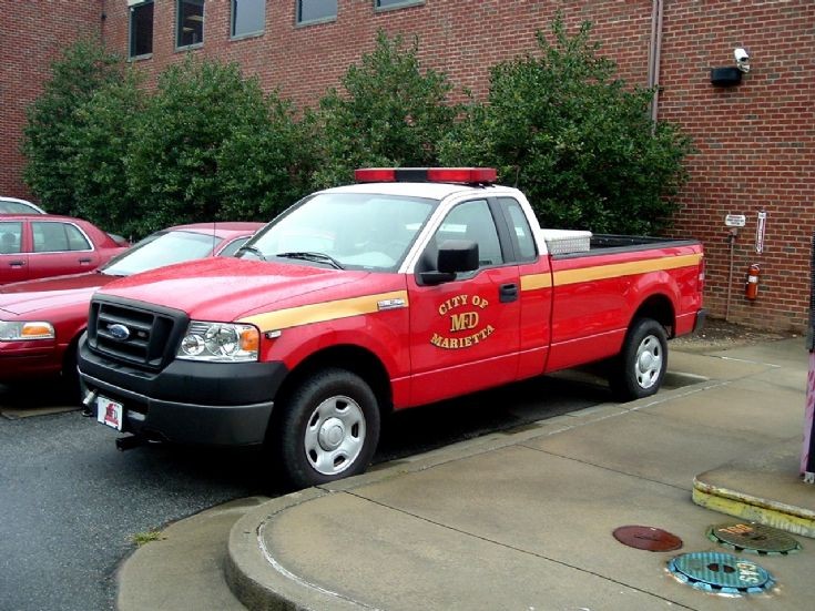 City of Marietta Fire Department Pickup