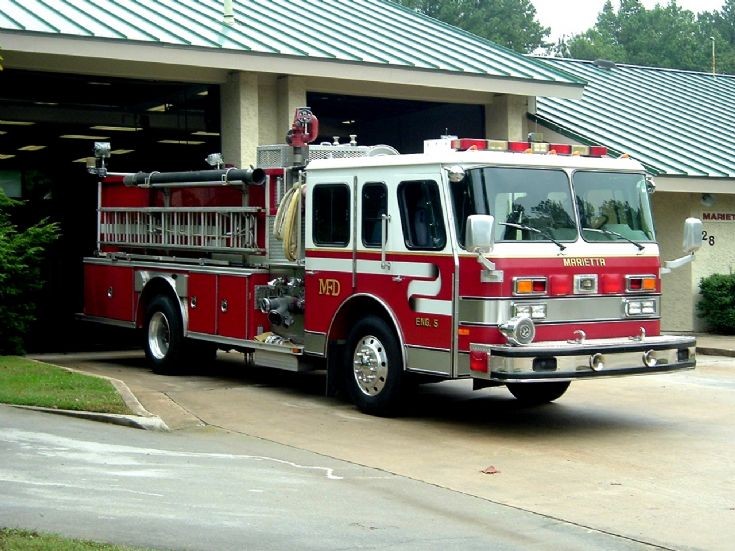 City of Marietta Fire Department - Ladder side