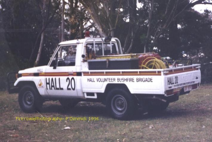 ACT Bushfire Service - HALL 20 (pre 1996)