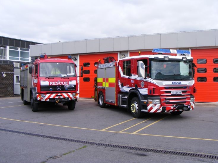 West Sussex fire rescue service 