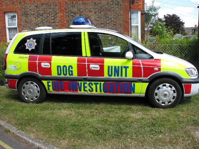 West Sussex Fire Investigation Dog Unit