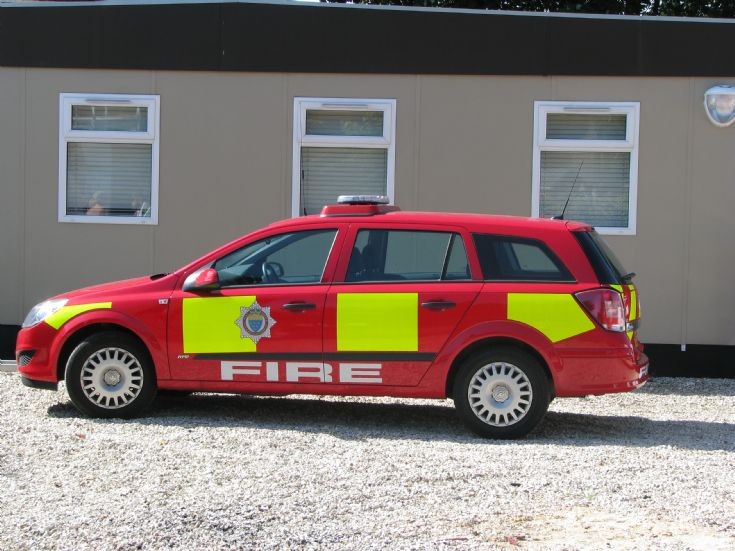 West Sussex Fire Car