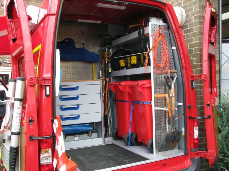 West Sussex Fire Investigation Unit Rear