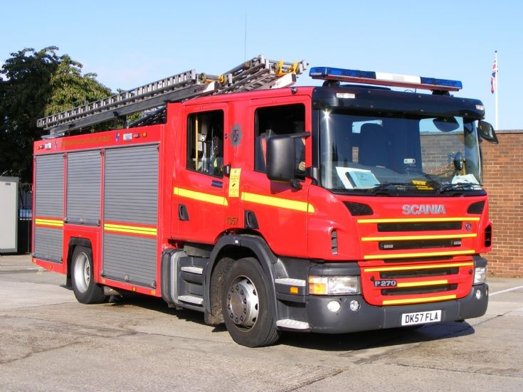 Merseyside Fire & Rescue Service tender