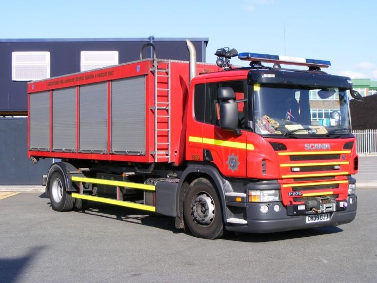 Merseyside Fire & Rescue Service Scania PM