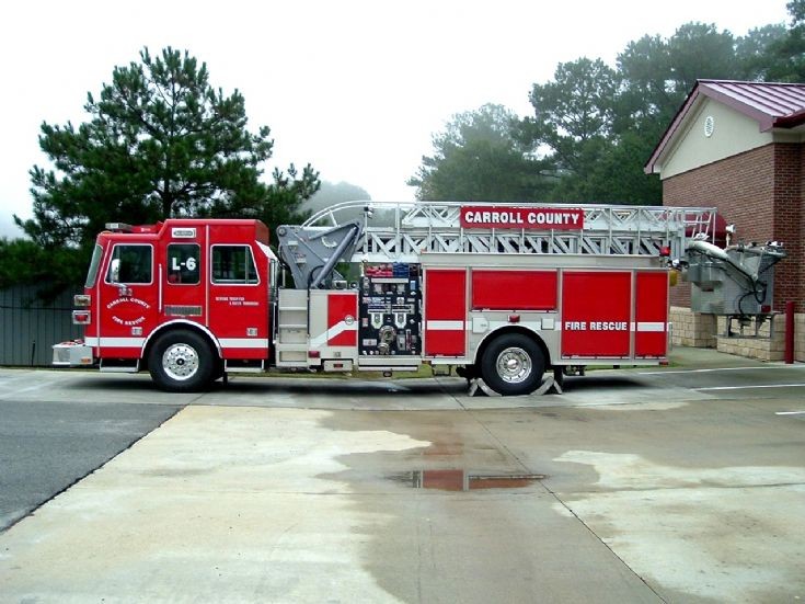 Carroll County Fire Rescue Sutphen Ladder 6