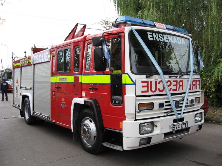 Bomberos Voluntarios de Ensenada (Argentina) Volvo