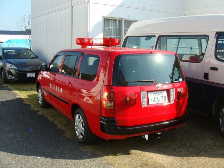 Toyota liaison vehicle at Okayama circuit