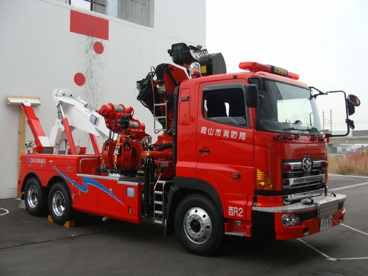 Okayama FD Hino Crane - Japan