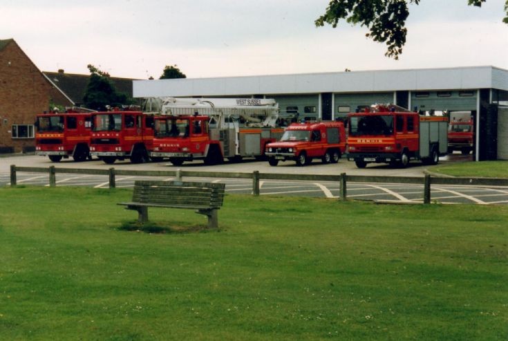 Worthing West Sussex line up 1993