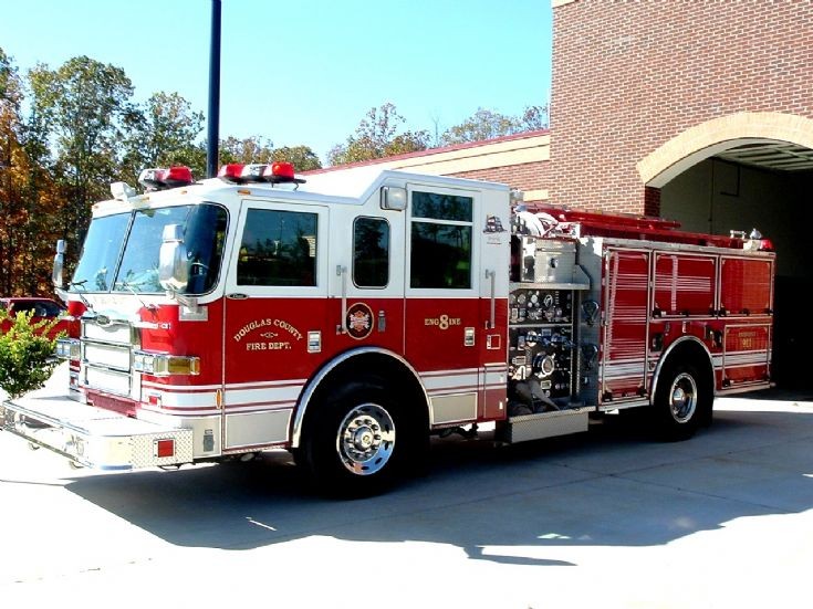 Douglas County Fire Department Pierce Engine 8