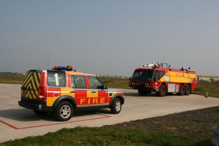 Fire 1 and 5 From Belfast International Airport