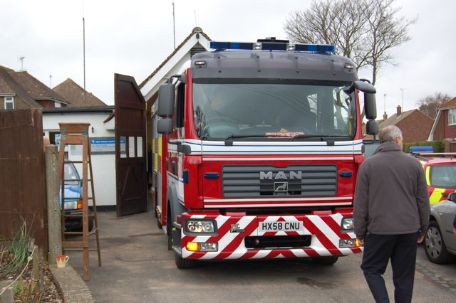 MAN at Keymer Fire station