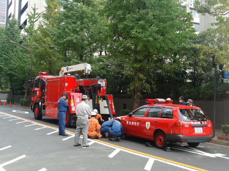 Salvage and Crane truck spotted in Tokyo Japan