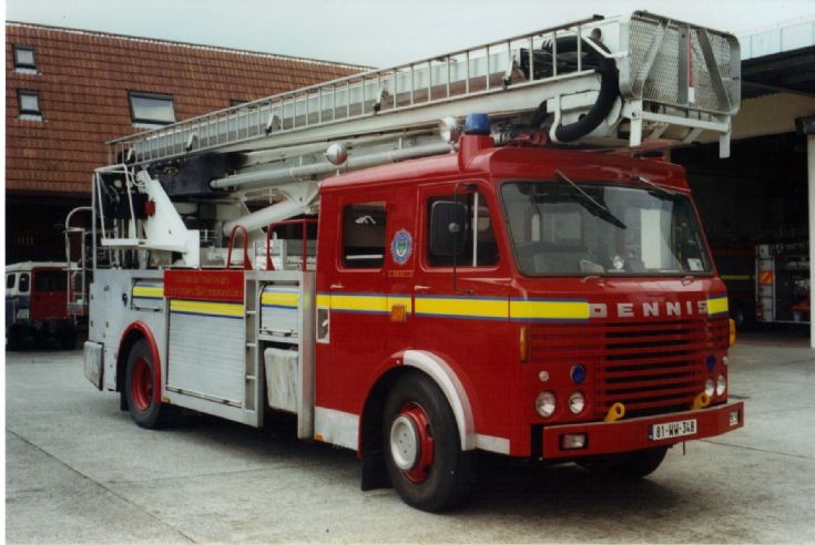 Ex West Sussex Dennis Delta II at Bray, Wicklow HQ