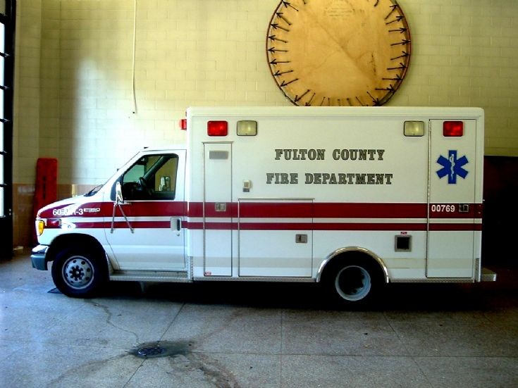 Fulton County Fire Department Ford Ambulance