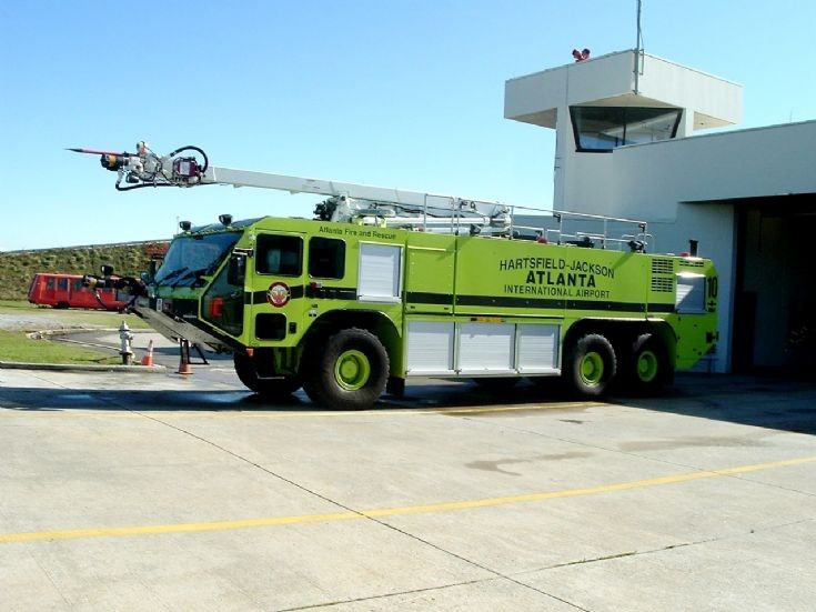 Atlanta Fire Rescue Oshkosh Striker 10 Nozzle Up