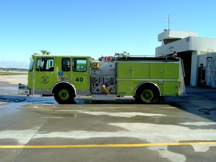 City of Atlanta Fire Rescue Engine 40 at Airport