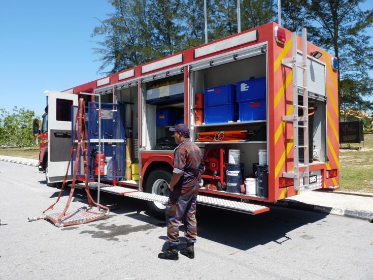 Volvo FM HAZMAT tender Brunei