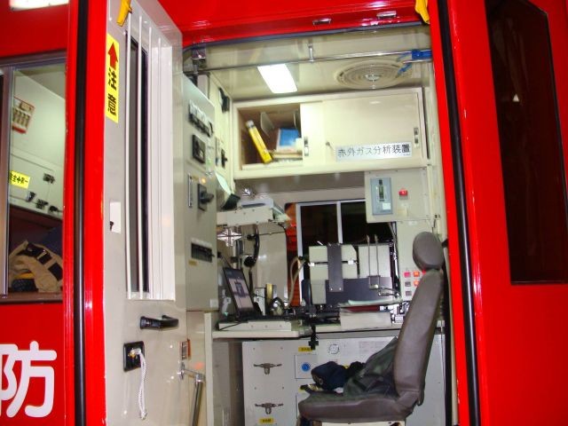 Isuzu Hazmat Tokyo FD inside