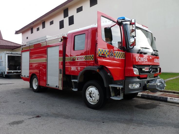 2009 Mercedes Atego/SK Fire WRL11 Brunei FRD