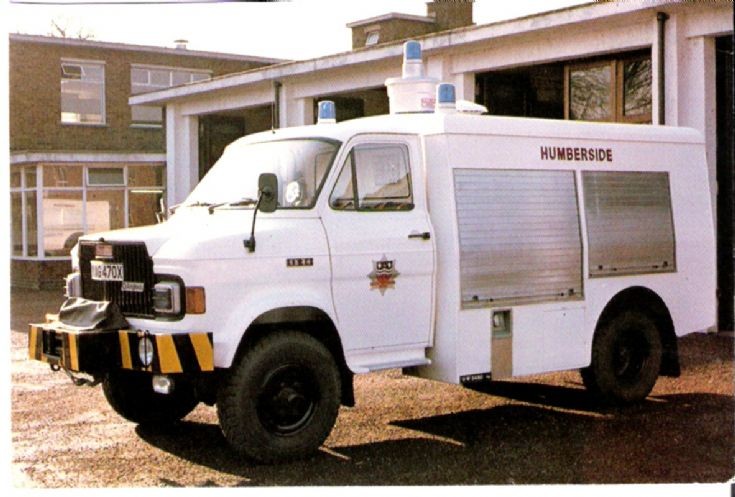 Ford Angloco Humberside Rescue Tender