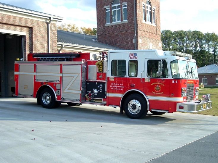 Gordon County Fire Rescue Smeal Engine 1