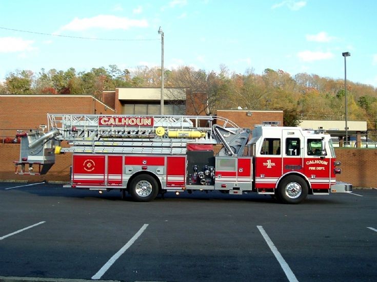 Calhoun Fire Department Tower 1 side