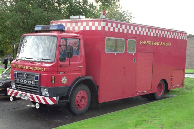 D415FSX Dodge CU of Fife Fire Brigade
