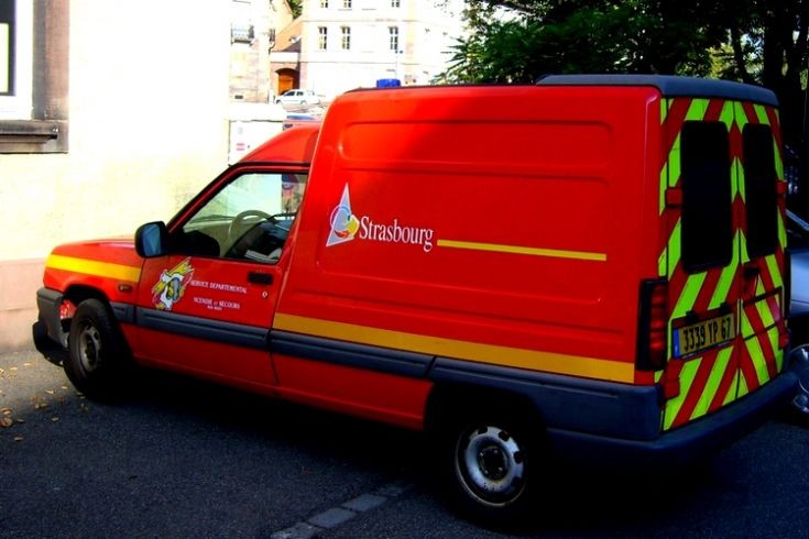 Renault Express,Pompier Strasbourg