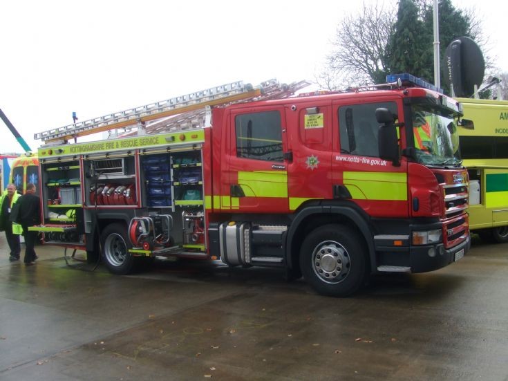 Nottingham FRS Scania Stonesleigh 