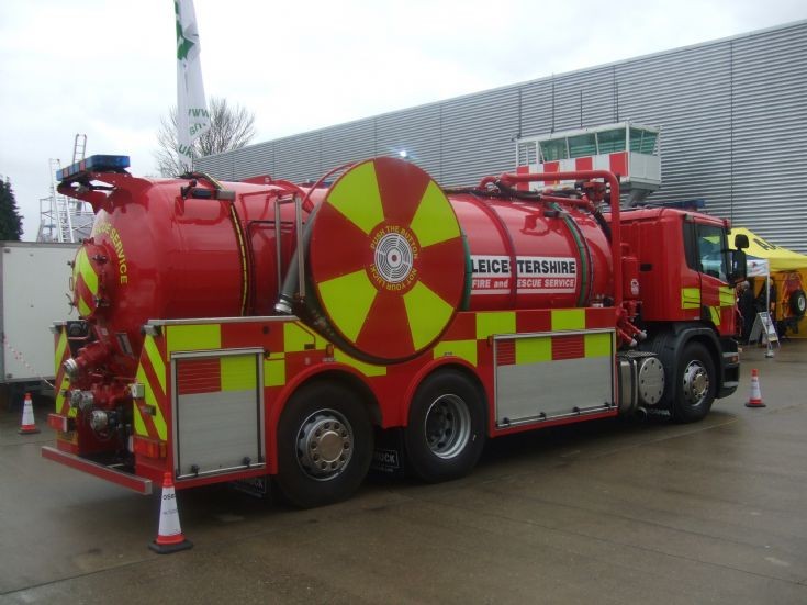 Scania Water Tanker back