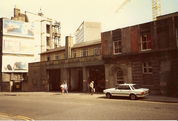 Ford officers car outside Soho