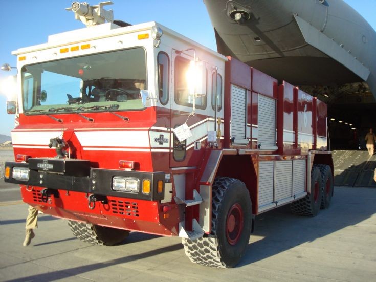 Fire Engines Photos Oshkosh Crashtender Kandahar Afghanistan