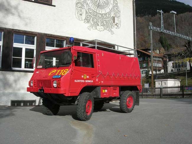 Fire Brigade Klosters (Switserland) Pinzgauer