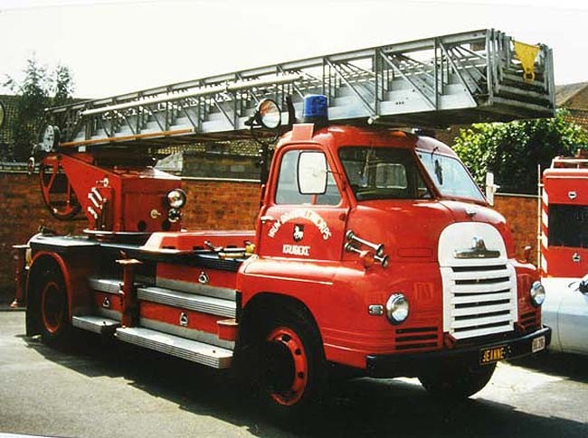 Fire brigade Kruibeke Bedford Ladder