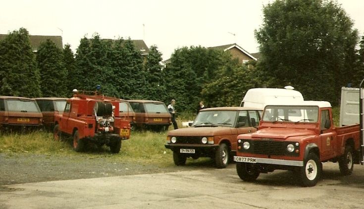 Range Rovers TACR at Carmichael