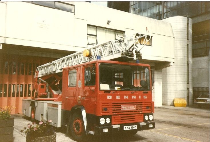 Dennis DF/Merryweather TL Merseyside A54 HKC