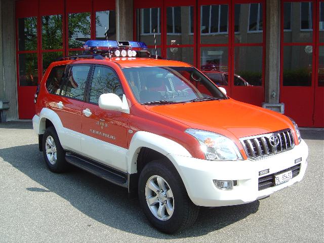 voluntary Brigade of Birsfelden's command vehicle