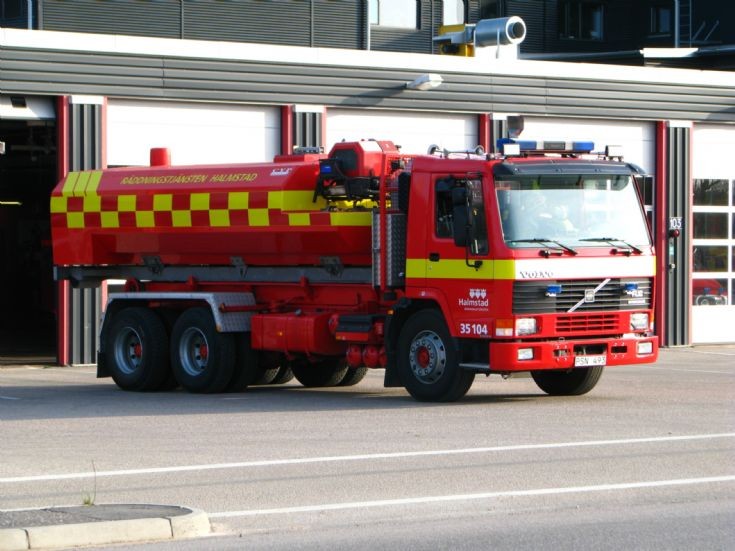 Volvo Fire brigade Halmstad Sweden