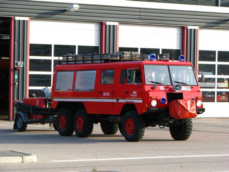 Fire brigade Halmsted Volvo 
