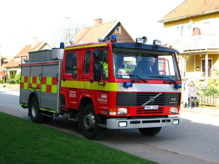 Volvo pump Halmstad Fire brigade